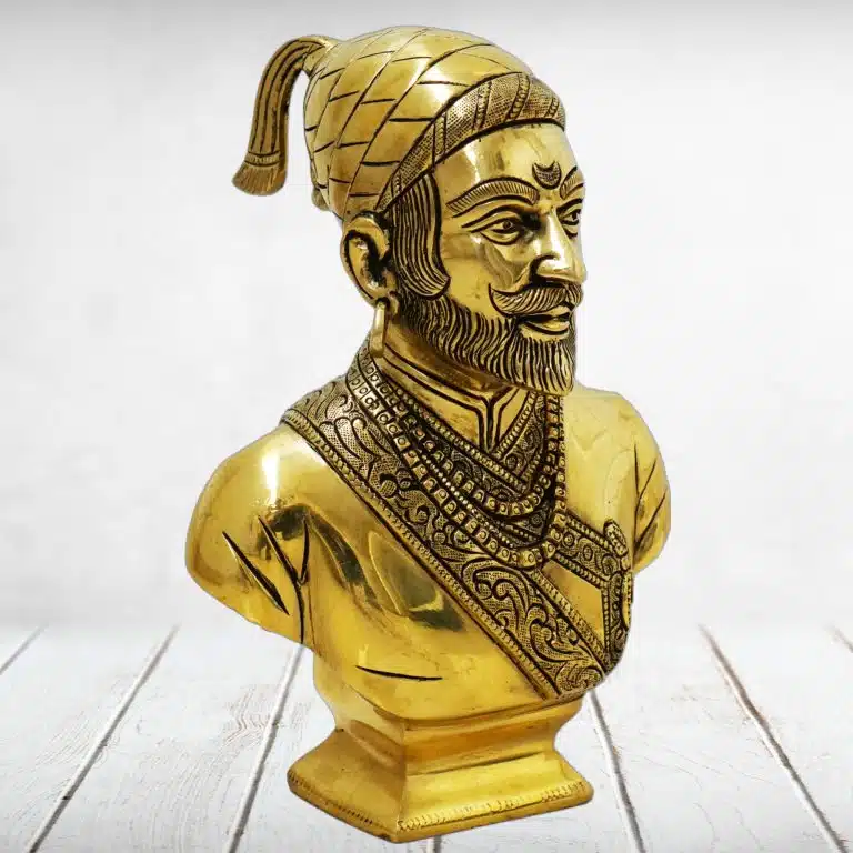 Brass Chatrapati Shivaji Idol