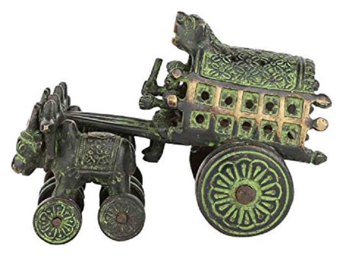 brass antique bullock cart brass antique bullock cart