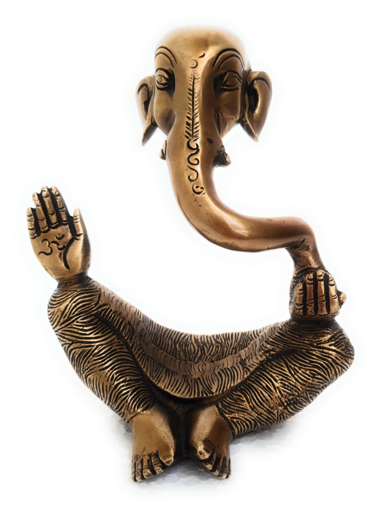 Brass Modern Ganesha Idol Brass Modern Ganesha Idol