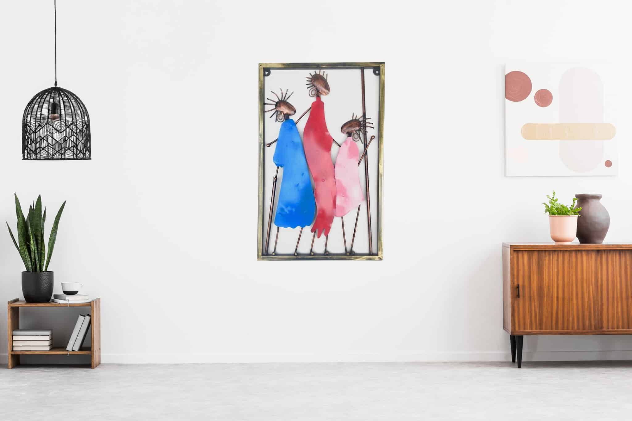 wall decor tribal family