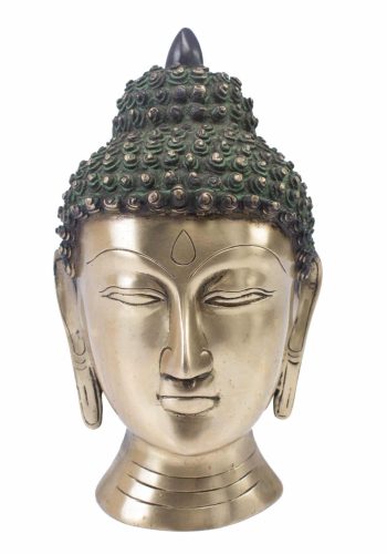 Brass Buddha Head