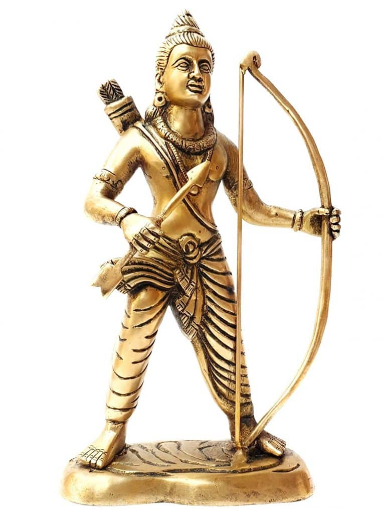 Brass Lord ram statue Brass Lord ram statue