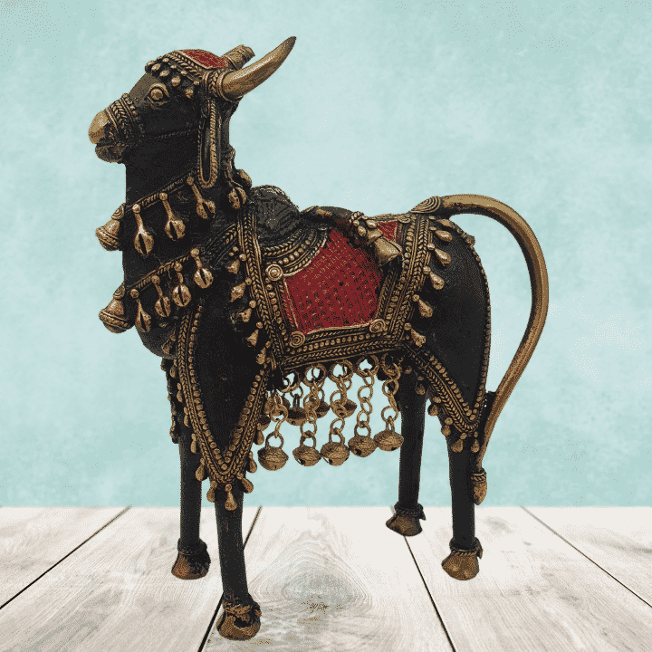 Brass Kamadhenu cow Brass Kamadhenu cow
