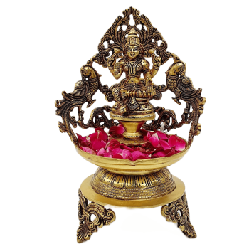 Brass Laxmi diya