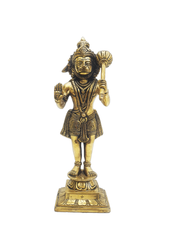 Brass Hanuman Murti