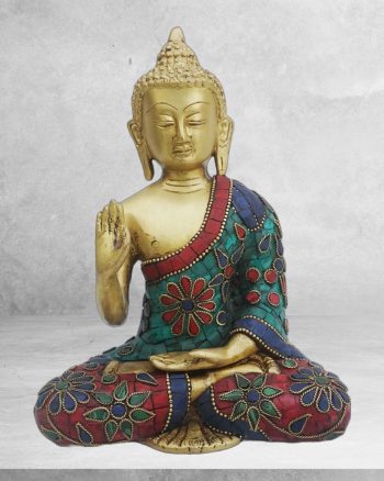 Brass Lord Buddha Idol