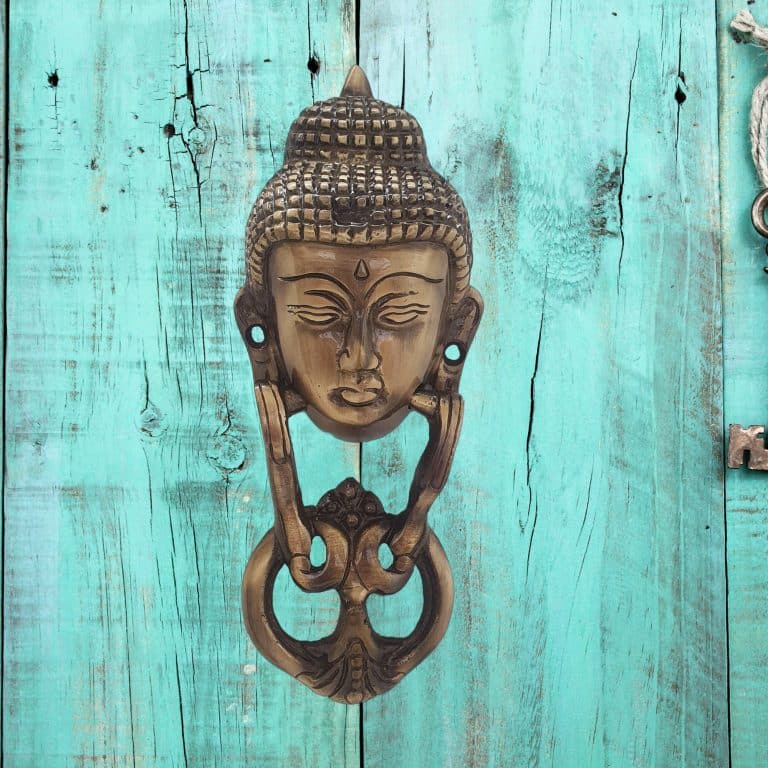 Brass Buddha Door Knocker Brass Buddha Door Knocker