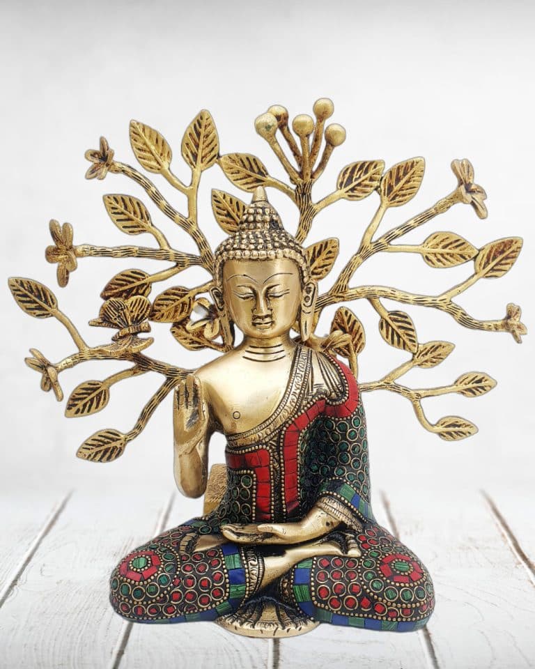 Brass Gautam Buddha Statue Brass Gautam Buddha Statue