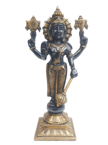 brass vishnu idol brass vishnu idol