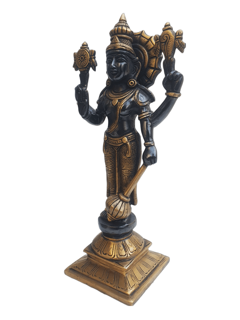 brass vishnu idol brass vishnu idol