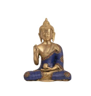 brassbuddhainblue