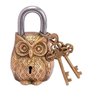 Mohanjodero Brass Owl Lock
