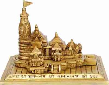 Brass ram mandir ayodhya
