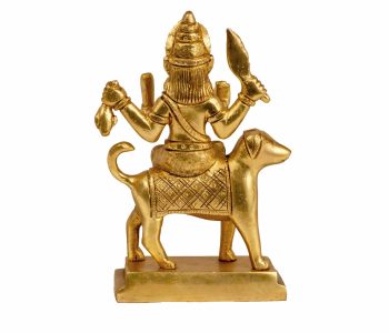 Brass kaal bhairav idol Brass kaal bhairav idol