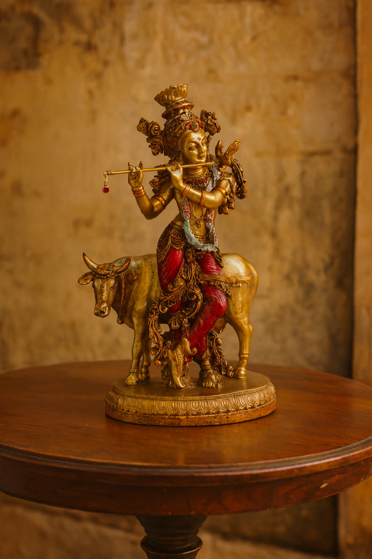 Polyresinlordkrishnawithcowidol